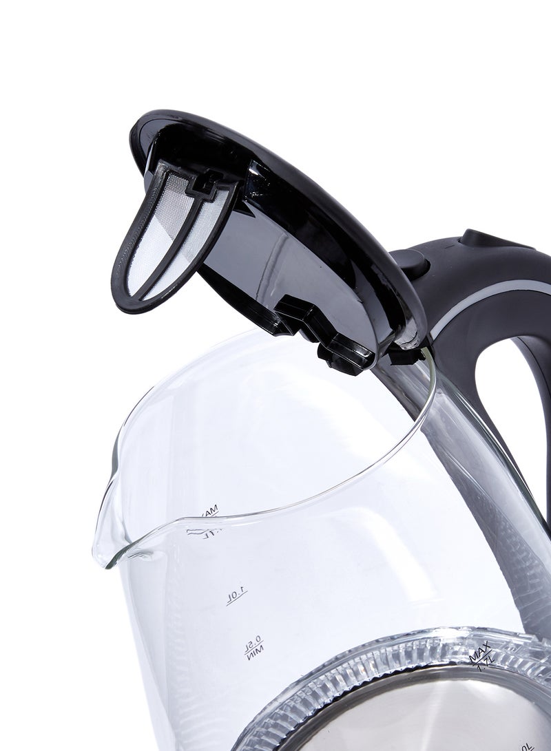فوييجر غلاية كهربائية 1.7 L 28-00201 أسود/ فضي/ شفاف  - Image 3