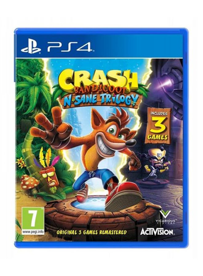 Crash Bandicoot N. Sane Trilogy For PlayStation 4 - playstation_4_ps4
