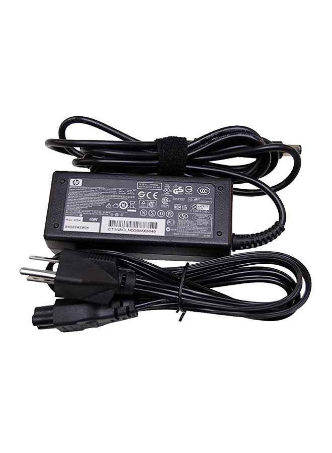HP AC Adapter Charger Black - Image 1
