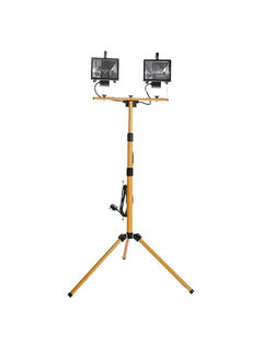 homeworks Flood Light With Tripod Stand Brown/Black 