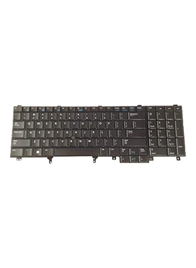 DELL Replacement Laptop Keyboard With Backlit For Dell Latitude E6540 Black - Image 1