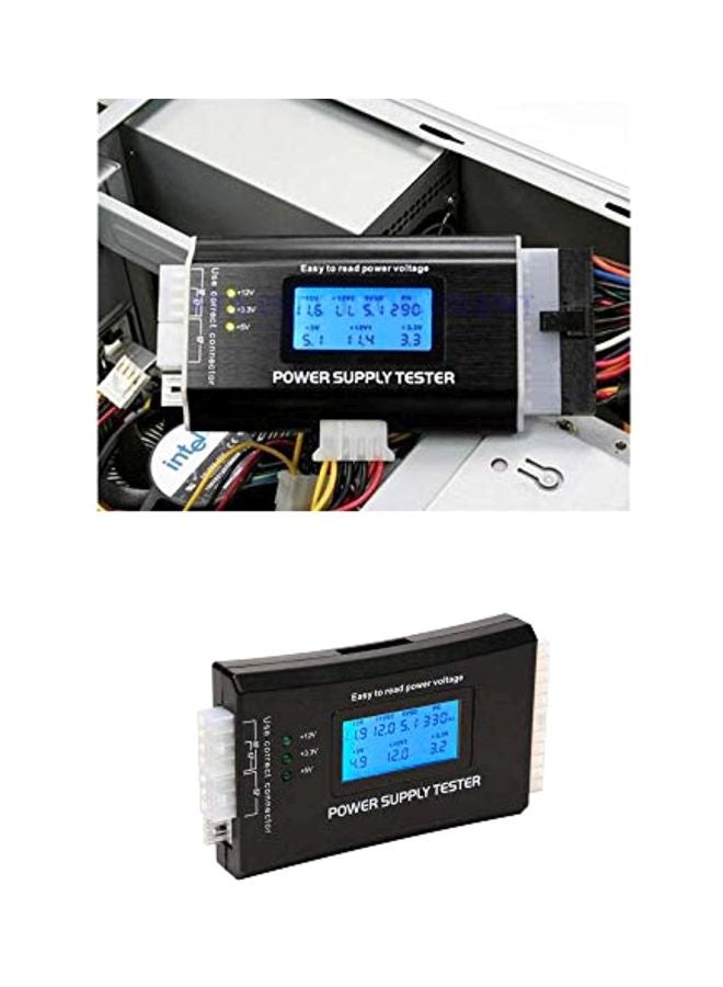 Comidox LCD Computer Power Supply Tester Black/White  - Image 4