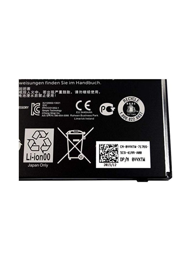 DELL Replacement Battery For Dell Latitude 12 E5450/E5550 Black  - Image 3