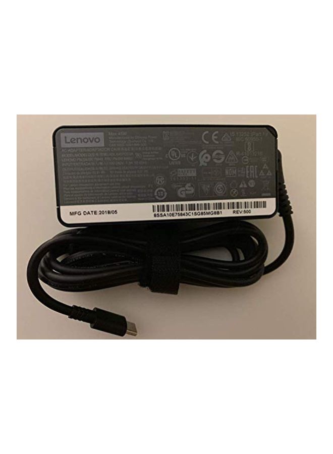 Lenovo - AC Adapter Charger For Lenovo ThinkPad Yoga 11 Black - Image 1
