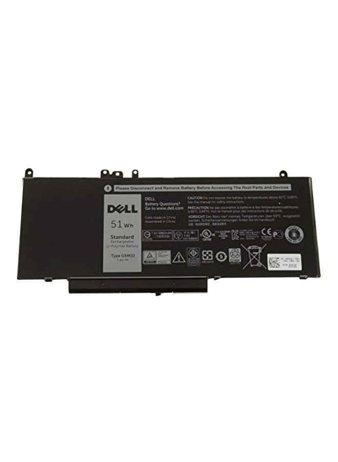 ديل بطارية بديلة للابتوب لاتيتيود E5450/E5550/E5570 أسود 