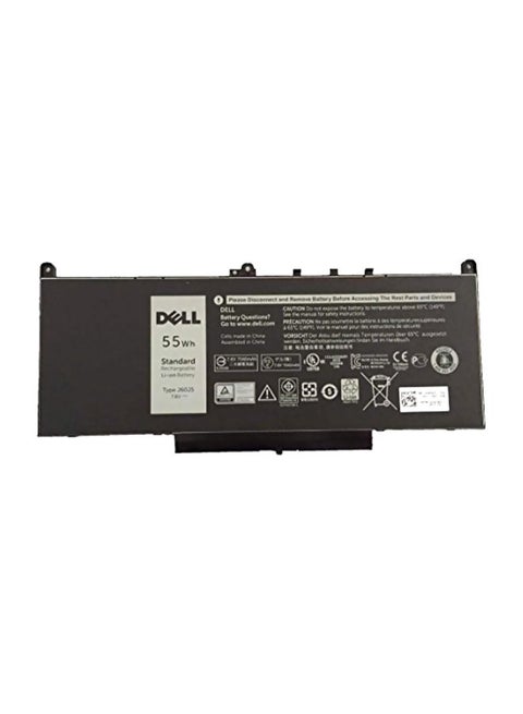 Replacement Battery For Dell Latitude E7270/E7470 Black