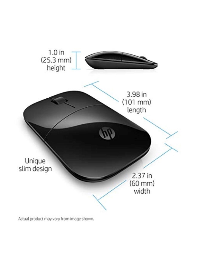 HP - Wireless Mouse Black - Image 1