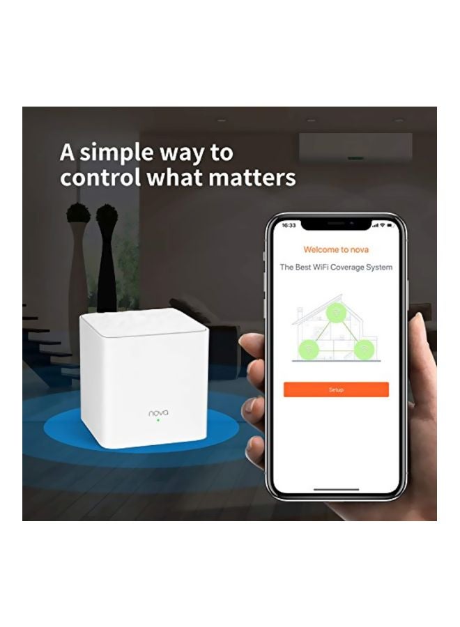 Tenda Nova Whole-Home Mesh Router WiFi System White  - Image 5