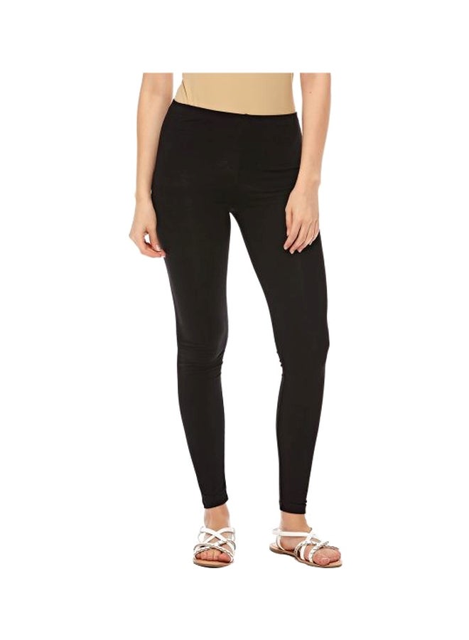 Generic Skinny Leggings Black  - Image 1
