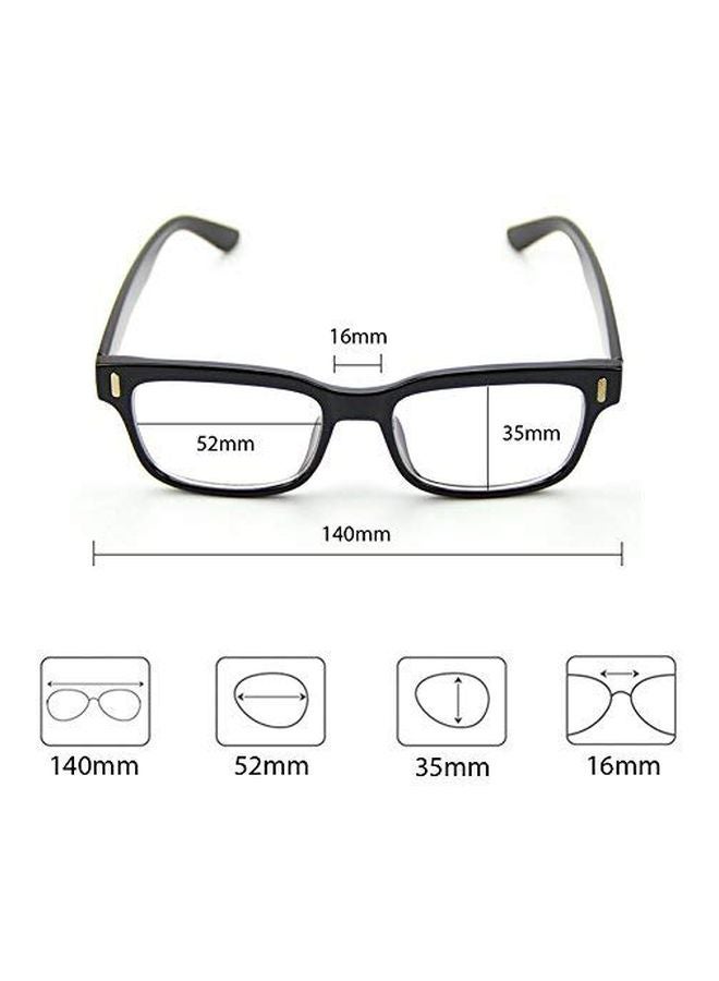 unisex Rectangular Eyeglasses - Lens Size: 52 mm - Image 4