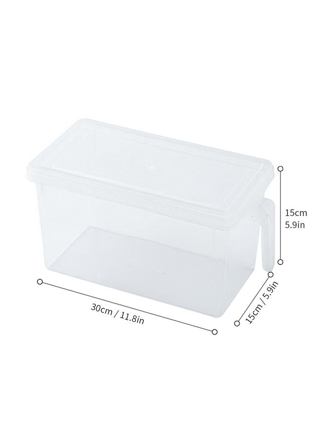 Generic - Refrigerator Food Container Box Clear 30 x 15 x 15cm - Image 1