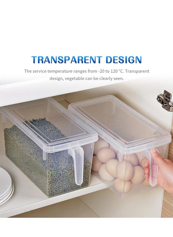 Generic - Refrigerator Food Container Box Clear 30 x 15 x 15cm - Image 1