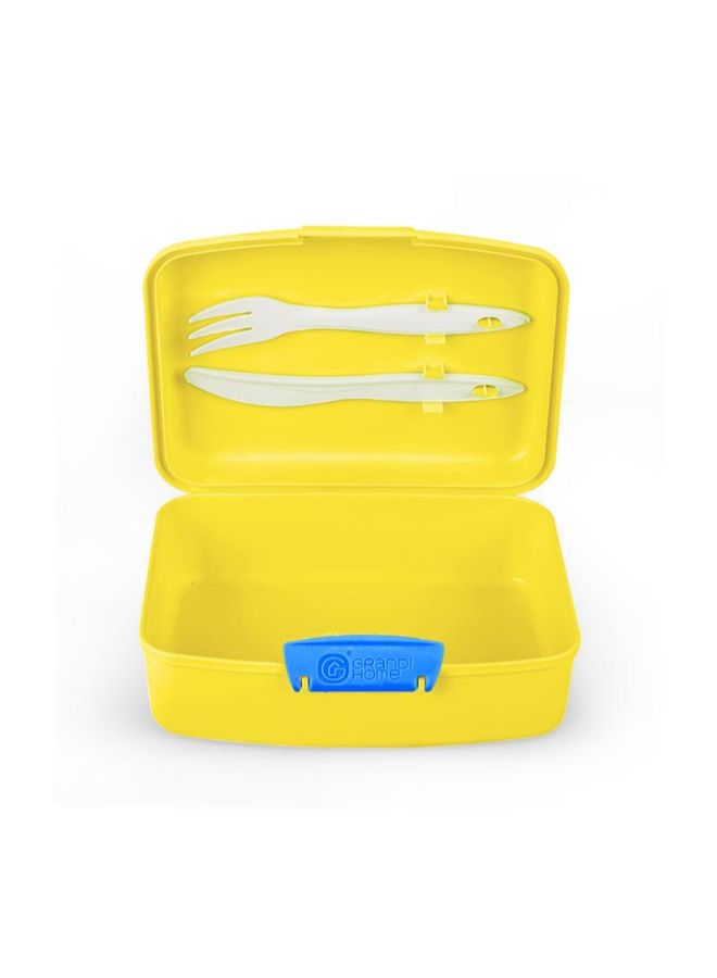 Pack And Go Lunch Box (Medium) (clip of the box is multicolour) MultiColor 1.5Liters