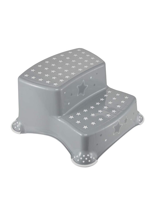 Igor Anti-Slip Double Step Function Stool - Grey