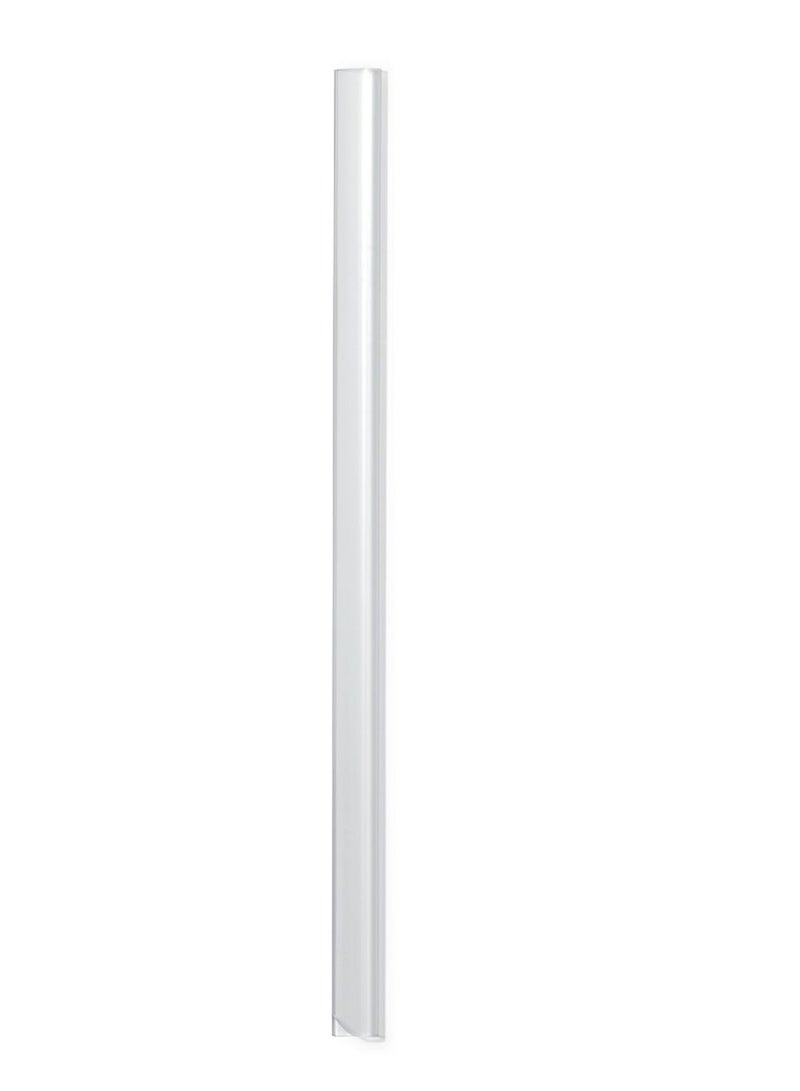 Durable 100-Piece Binding Spine Bar Set Clear