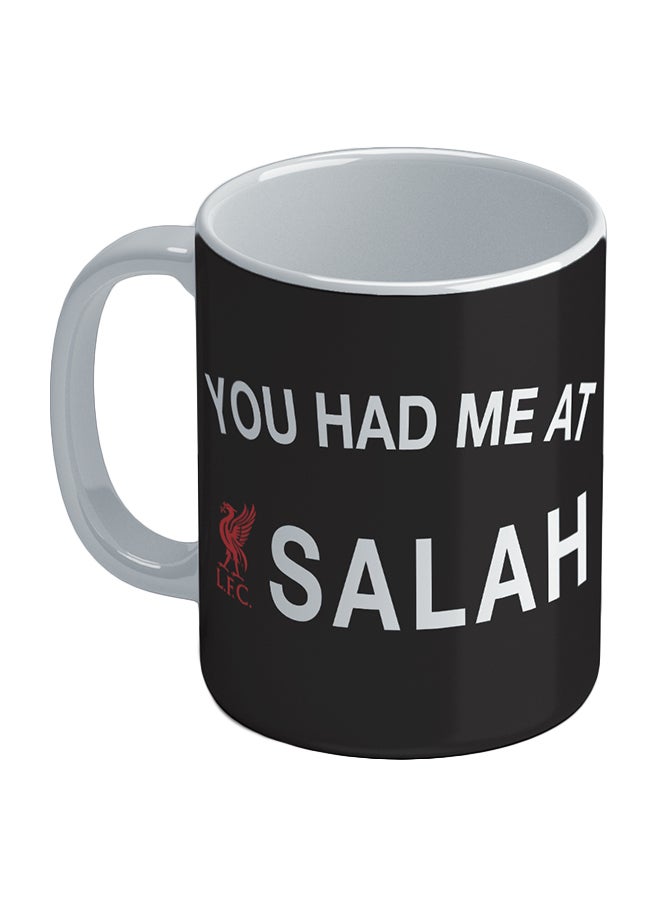 Wackylicious Liverpool F.C.: You Had Me At Salah Coffee Mug Multicolour 8.2 x 9.5cm - Image 1