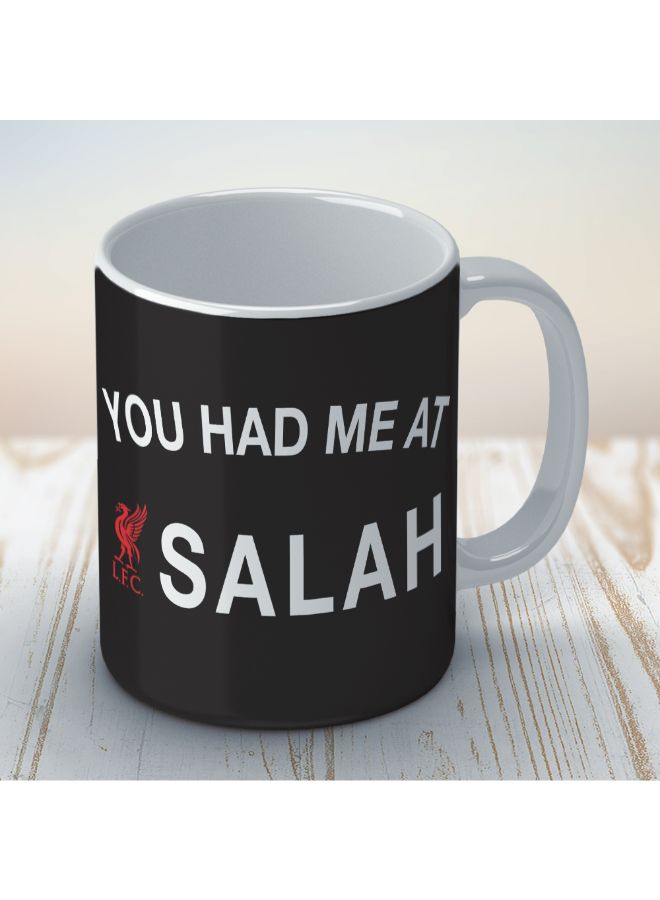 Wackylicious Liverpool F.C.: You Had Me At Salah Coffee Mug Multicolour 8.2 x 9.5cm - Image 2