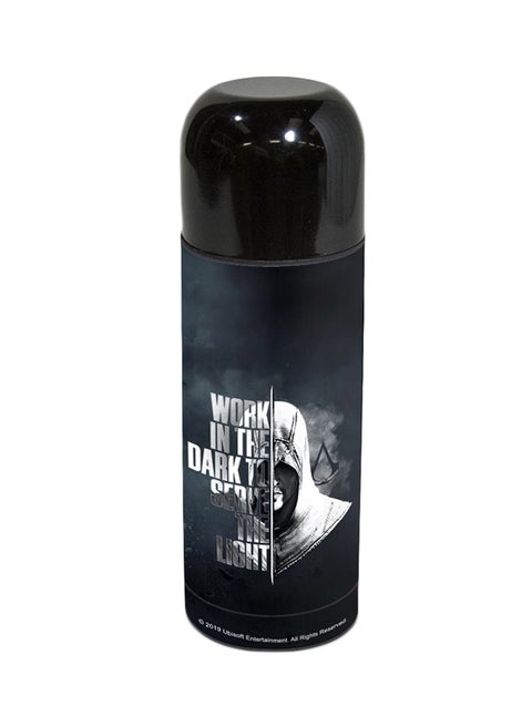 Assassin's Creed: Work In The Dark Thermos Flask Black