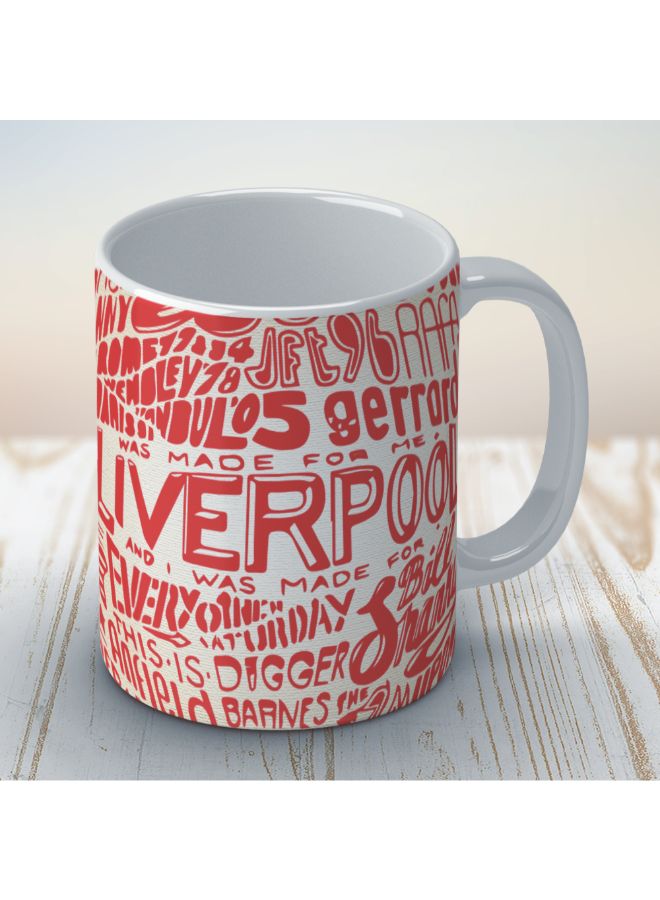 Wackylicious Liverpool F.C.: Sphere Coffee Mug Multicolour 8.2 x 9.5cm - Image 2