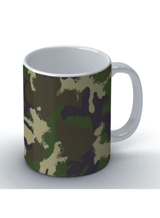 Wackylicious Printed Coffee Mug Army Green - Image 2