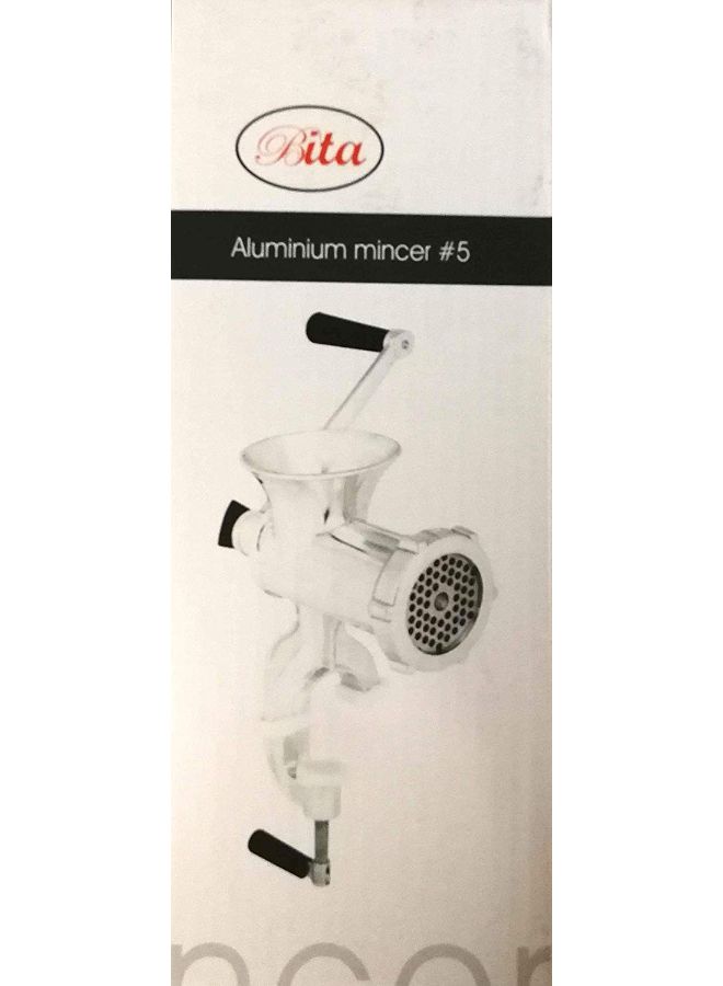 BITA Meat Mincer Heavy Duty Silver 5centimeter  - Image 2