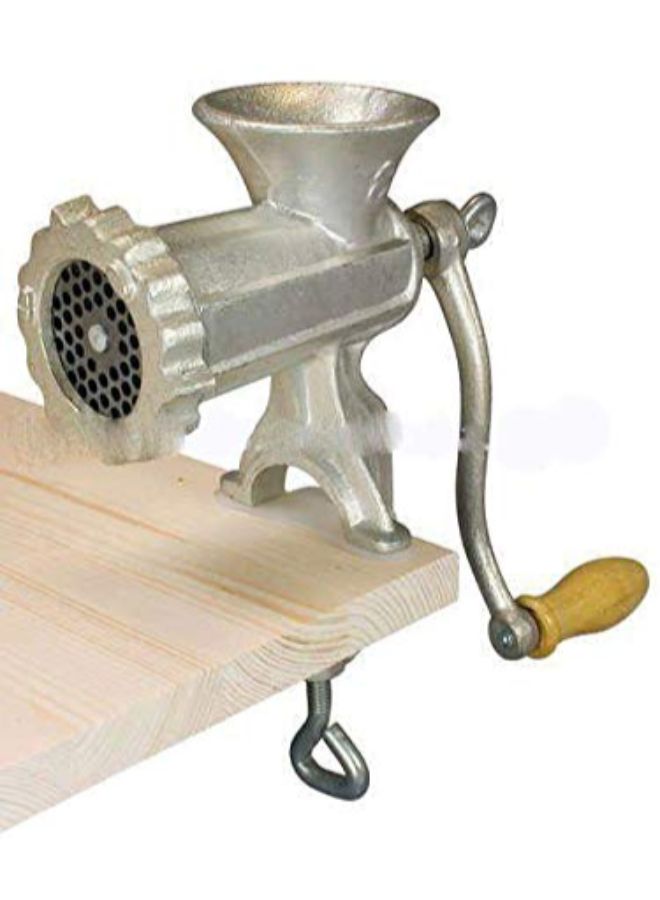 BITA Aluminium Meat Mincer Silver/Beige 10centimeter  - Image 4