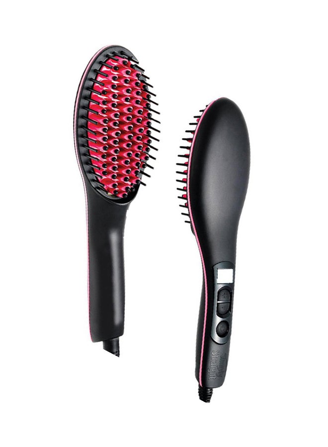 فرشاة فرد الشعر السريعة الاحترافية بشاشة إل سي دي أسود/أحمر 27.5 x 7 x 5سم - Image 2