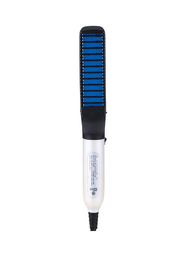Multifunctional Quick Beard Hair Straightener Brush Black - Image 3