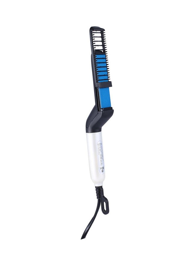 Multifunctional Quick Beard Hair Straightener Brush Black - Image 1