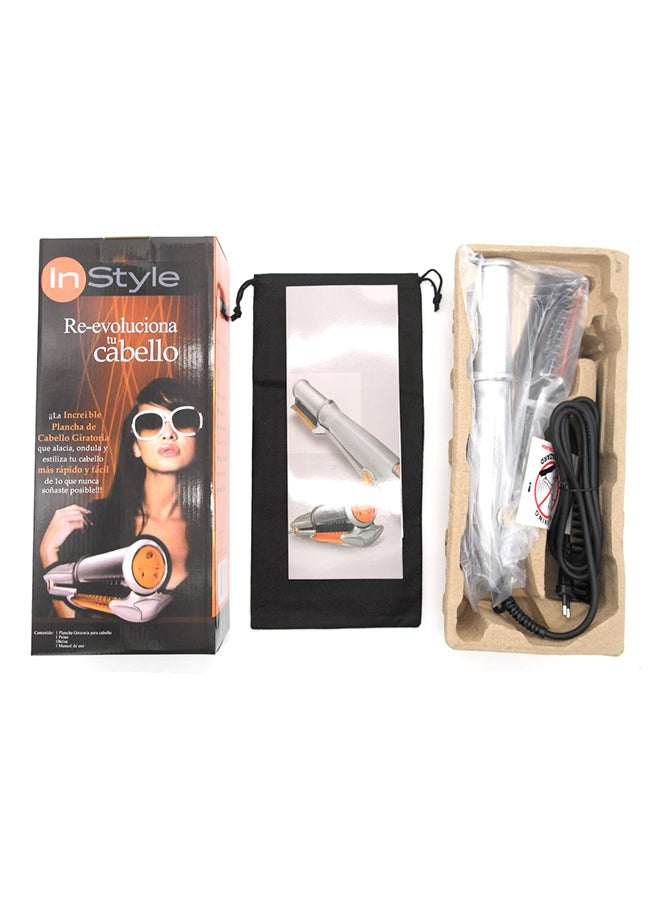 Roll Dual-Use Comb Hair Straightener Silver 29.5 x 6 x 5.5cm - Image 2