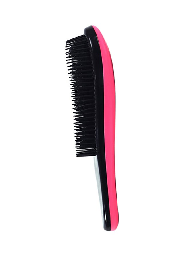 فرشاة شعر مضادة للكهرباء الساكنة لإزالة تشابك الشعر وردي - Image 1