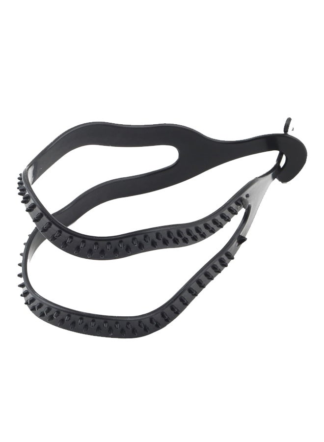 مشبك عصري لتسريحة شعر الكعكة أسود 20.5سم - Image 3