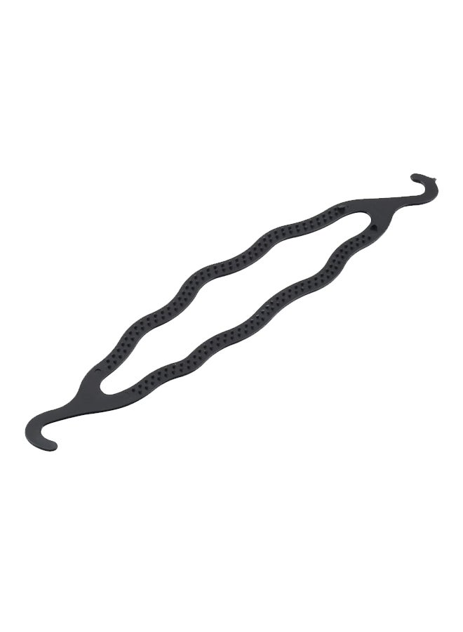 مشبك عصري لتسريحة شعر الكعكة أسود 20.5سم - Image 2