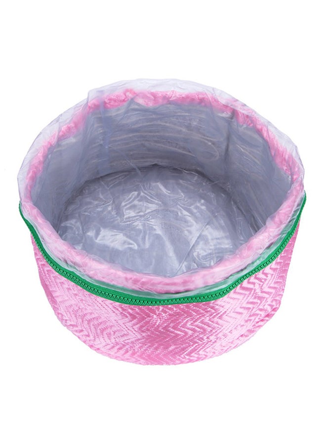 Generic Hairdressing Hair Care Cap Scalding Dyeing Use Blow Dryer Pink 38cm  - Image 2
