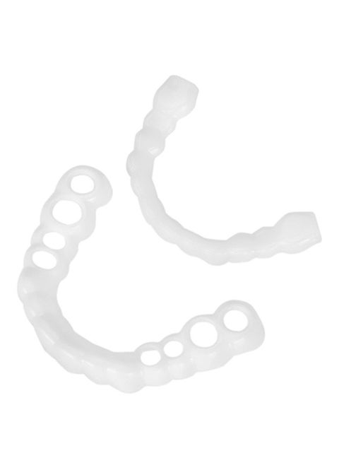 Whitening Braces Smile Simulation Dentures White