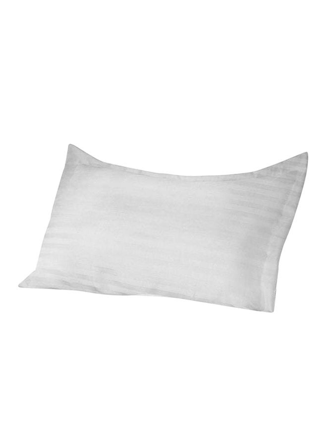 كومفي وسادة مريحة بتصميم مخطط cotton أبيض 150 x 200سم