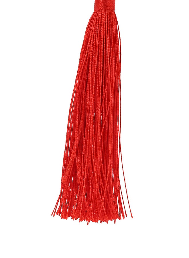 Generic - China Mascot Chinese Knot Nostalgic Copper Rose Gift Tassel Red/Golden 28x5x1cm - Image 1