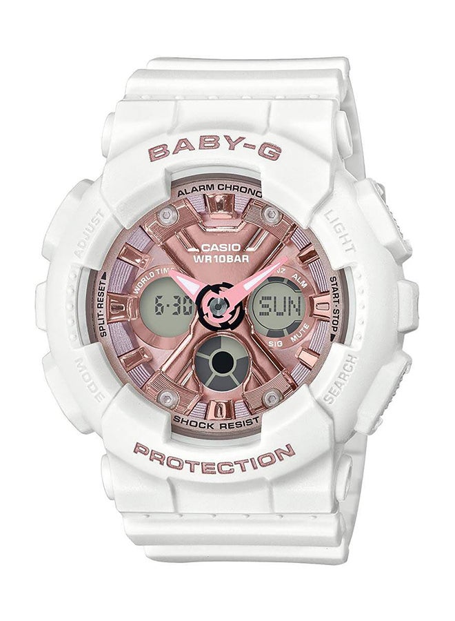 Baby-G - Women's Resin Analog/Digital Wrist Watch BA-130-7A1DR - Image 1