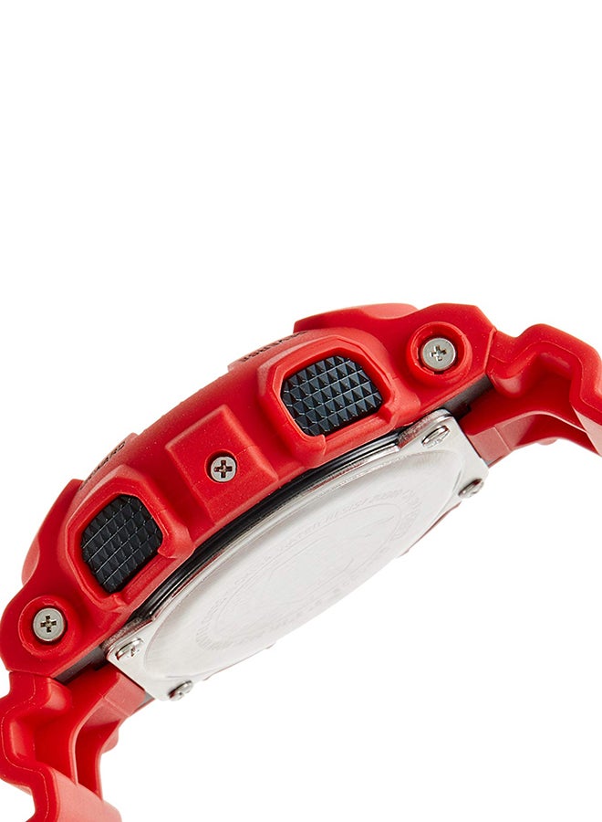 G-SHOCK men Resin Analog/Digital Wrist Watch GA-100B-4ADR - Image 3