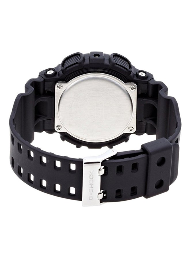 جي شوك ساعة يد بعقارب/ رقمية وبسوار من الراتنج طراز GA-110RG-1ADR men - Image 2