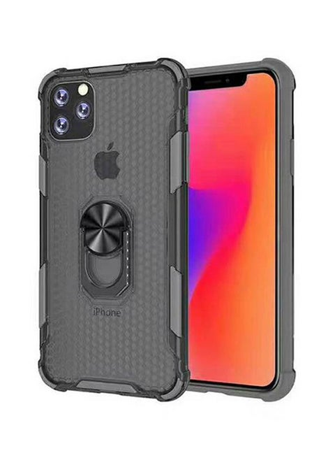 Protective Case Cover For Apple iPhone 11 Pro Grey/Clear Grey/Clear