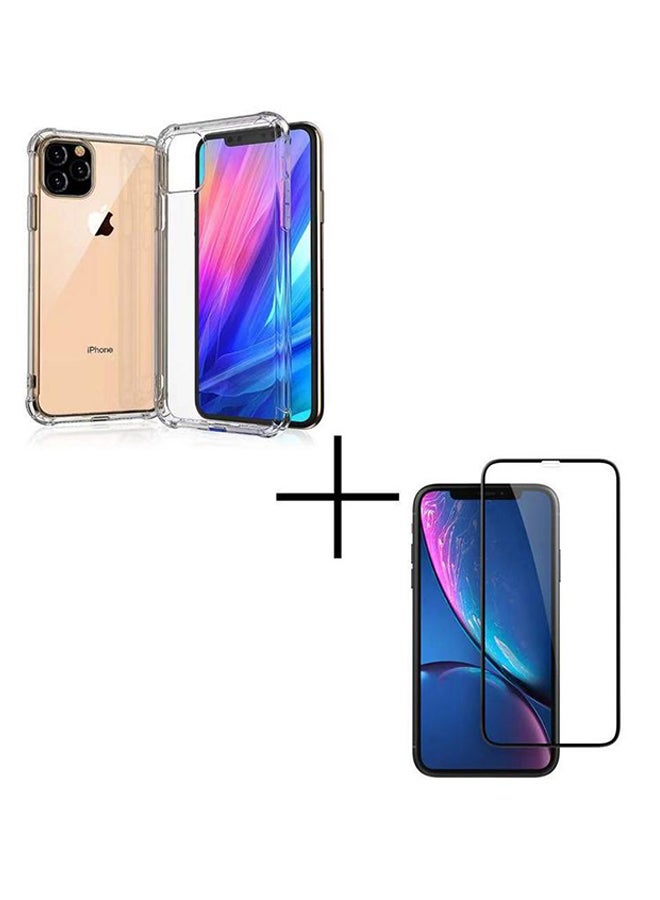 LNKOO Bundle Of Protective Case Cover And Screen Protector For Apple iPhone 11 Pro Max Clear - Image 1