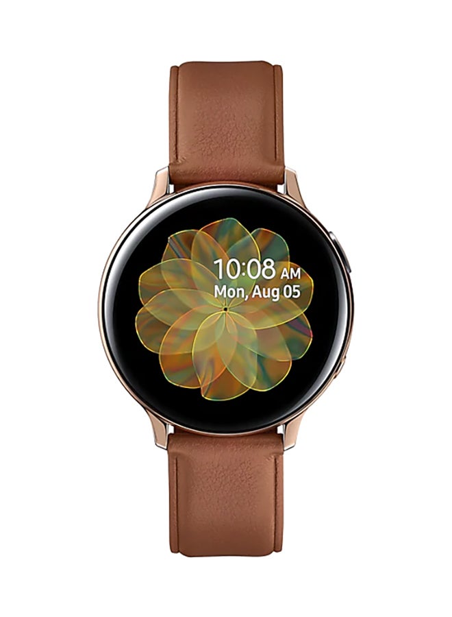Samsung - Galaxy Watch Active2 44mm Stainless Steel Gold - Image 1