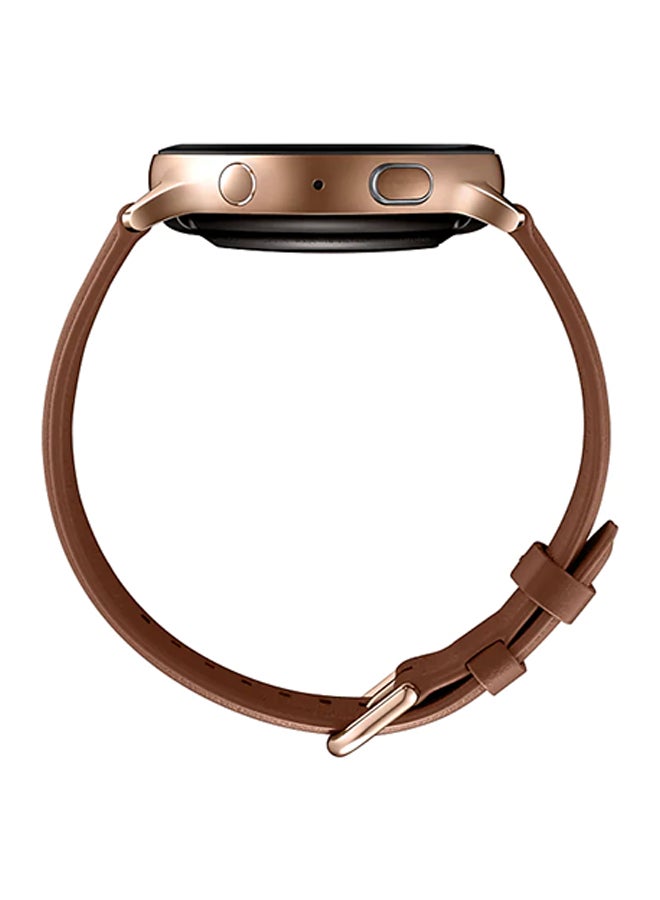 Samsung - Galaxy Watch Active2 44mm Stainless Steel Gold - Image 1