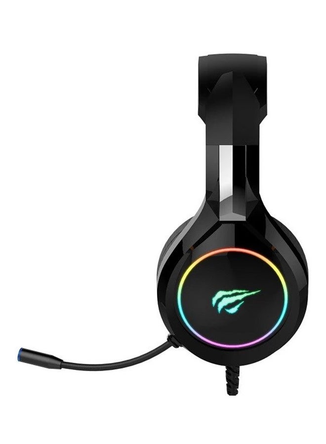 havit H-2232D Rgb Gaming Headset For Pc/Ps 4/Xbox/Phone/Tablet - Image 3