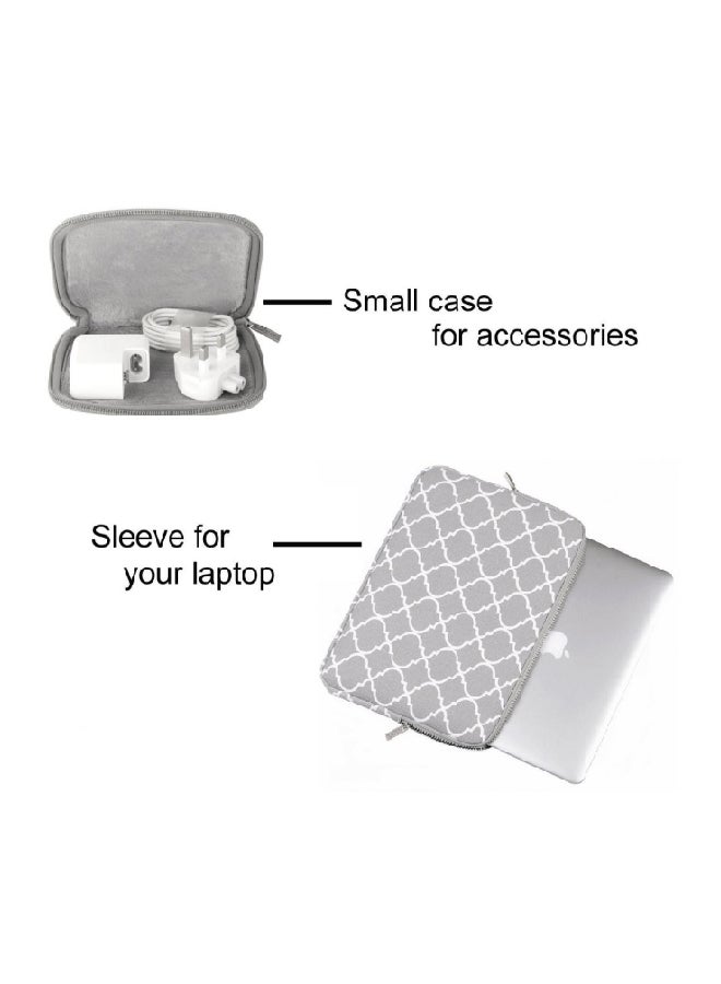 Laptop Sleeve Bag Cover White - Image 2