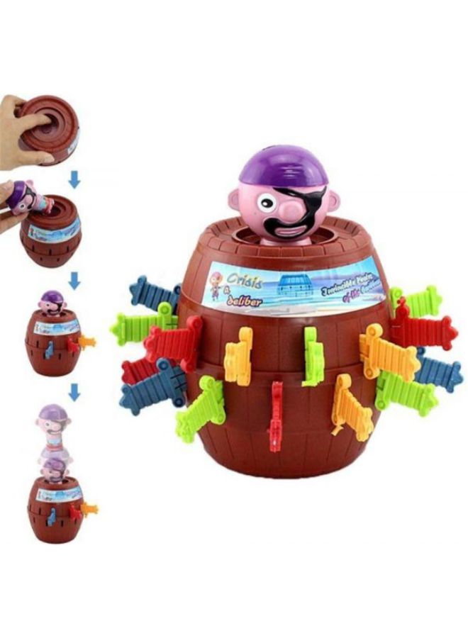 Generic - Pirate Bucket Lucky Stab Pop Up Game Toy 13 x 8.5 x 8.5cm - Image 1