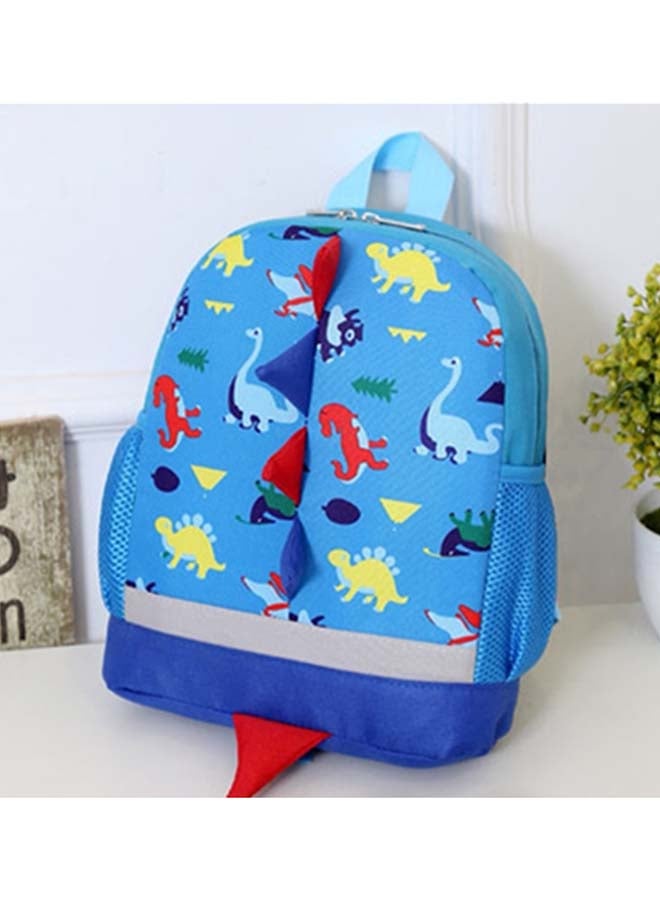 Generic - Cartoon Printed Kids Backpack Blue - Image 1