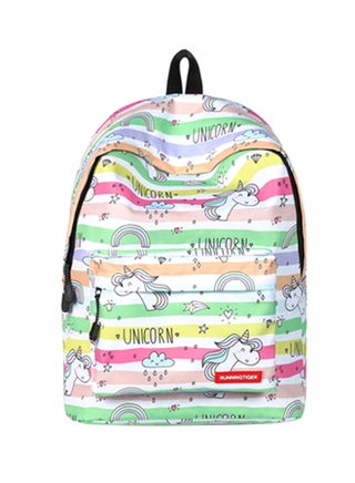 Unicorn Print Bagpack Multicolour - v1568718866/N29988567A_1