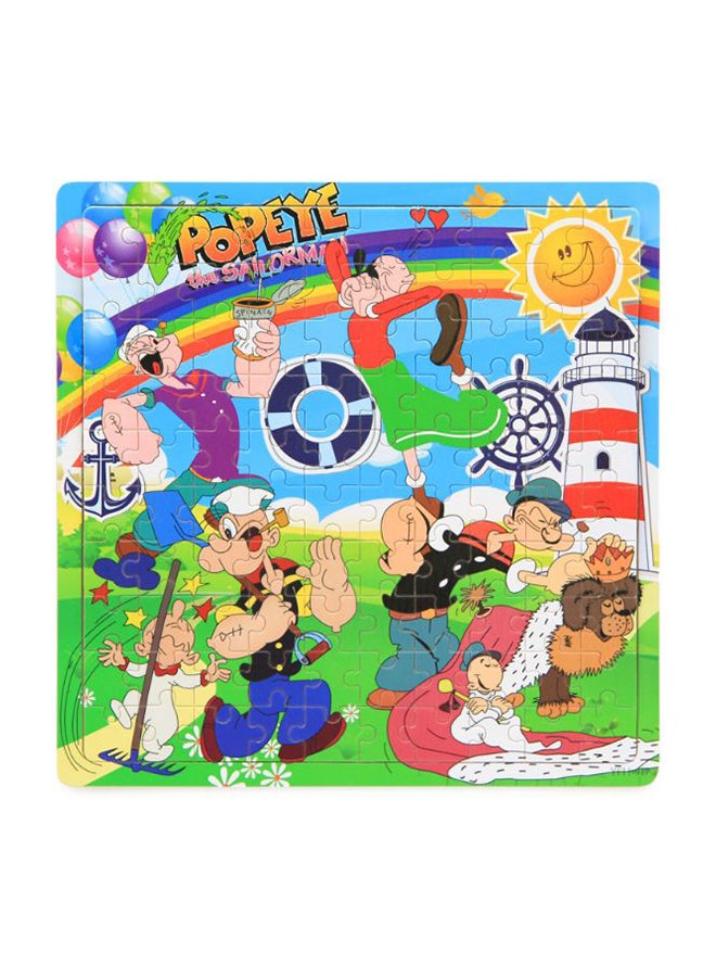 null - 100-Piece Popeye Intelligence Mosaics Puzzle - Image 1